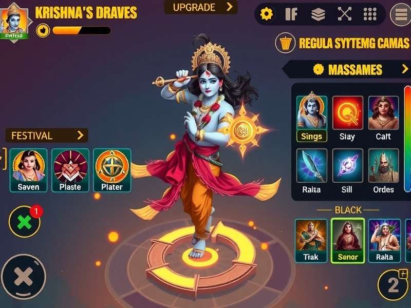 Krishna S Heroic Feats festival event screenshot